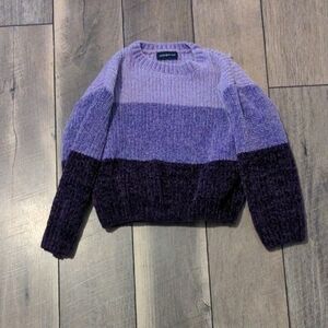 Andy & Evan Purple Gradient Kids Sweater